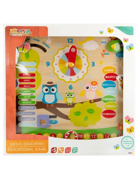 Educational Game Woomax Owls 30 x 3 x 30 cm (6 Units)