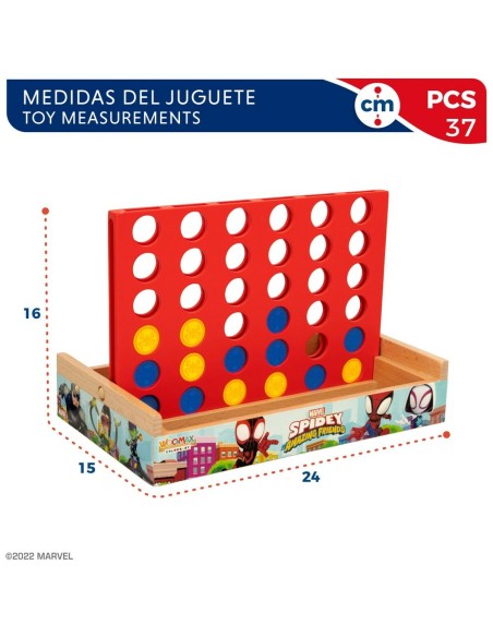 4 in a Row Spidey 24 x 16 x 15 cm (6 Units)