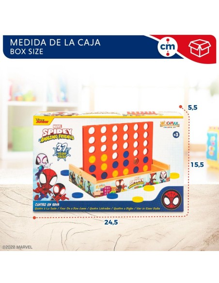 4 in a Row Spidey 24 x 16 x 15 cm (6 Units)