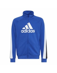 Children’s Tracksuit Adidas Colourblock Blue Black 2