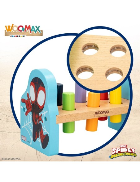 Skills game Spidey 8 Pieces 21,5 x 14 x 10,5 cm (6 Units)