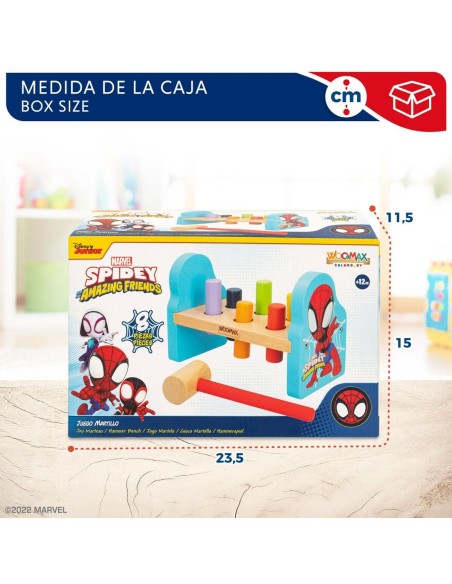 Skills game Spidey 8 Pieces 21,5 x 14 x 10,5 cm (6 Units)