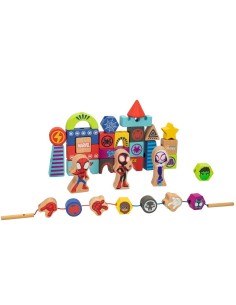 Construction set Spidey 33 Pieces (6 Units) 2