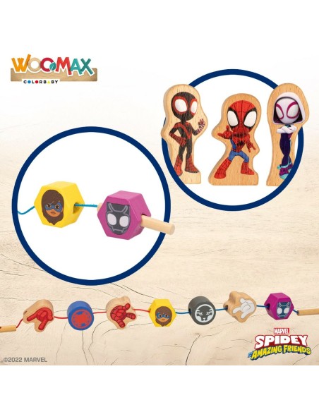 Construction set Spidey 33 Pieces (6 Units)
