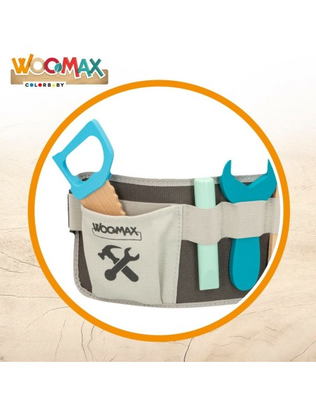 Toy tools Woomax 12 Pieces 31 x 14 x 2,5 cm 6 Units