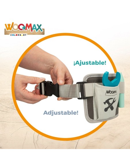 Toy tools Woomax 12 Pieces 31 x 14 x 2,5 cm 6 Units