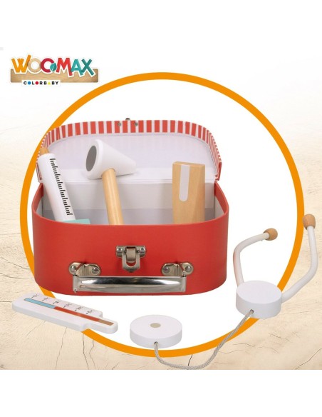 Toy Medical Case with Accessories Woomax (6 Units)
