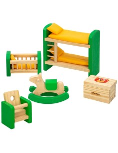 Doll's house bedroom Woomax (6 Units) 2