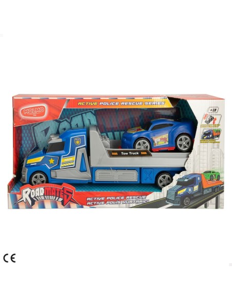 Truck Carrier and Friction Cars Colorbaby 36 x 11 x 10 cm (6 Units)