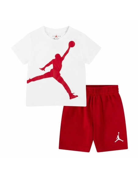Children's Sports Outfit Nike White Red 2 Pieces