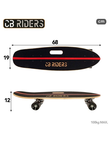Skateboard Colorbaby CB Riders (2 Units)