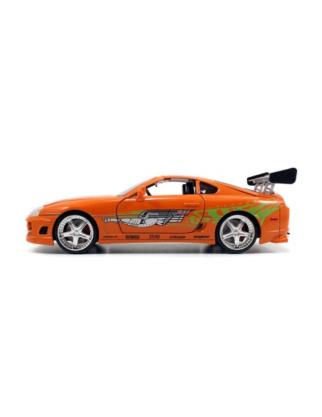 Playset Fast & Furious Brian & Toyota Supra 2 Pieces