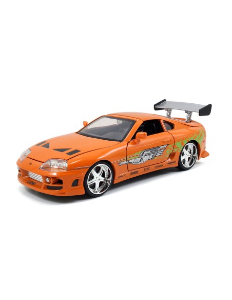 Playset Fast & Furious Brian & Toyota Supra 2 Pieces