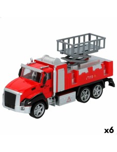 Fire Engine Speed & Go 21 x 9,5 x 5,5 cm (6 Units)