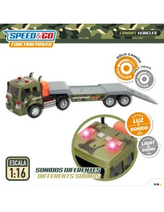 Vehicle Carrier Truck Speed & Go 47,5 x 11,5 x 10 cm (2 Units) 2