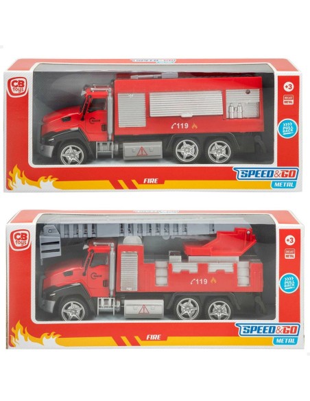 Fire Engine Speed & Go 21 x 9,5 x 5,5 cm (6 Units)