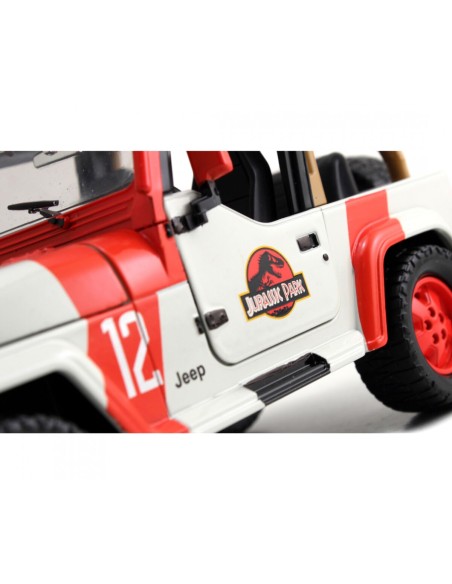 Car Jurassic Park Jeep Wrangler 19 cm