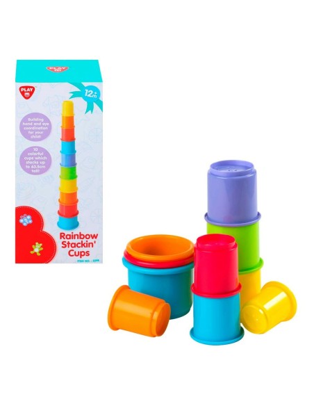 Skill Game for Babies PlayGo 10 Pieces 7 x 27 x 7 cm (6 Units)
