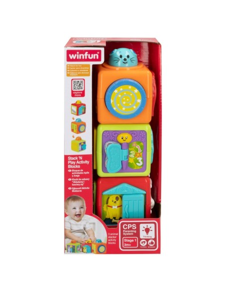 Skill Game for Babies Winfun 3 Pieces 8 x 24,5 x 8 cm (6 Units)