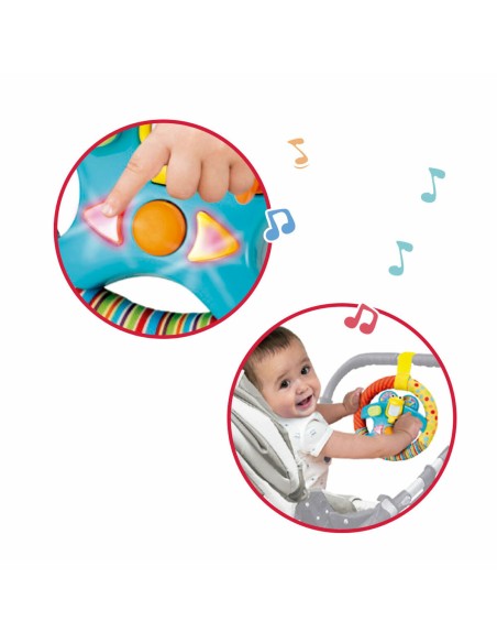 Steering wheel Winfun 16,5 x 16,5 x 2,5 cm (6 Units)