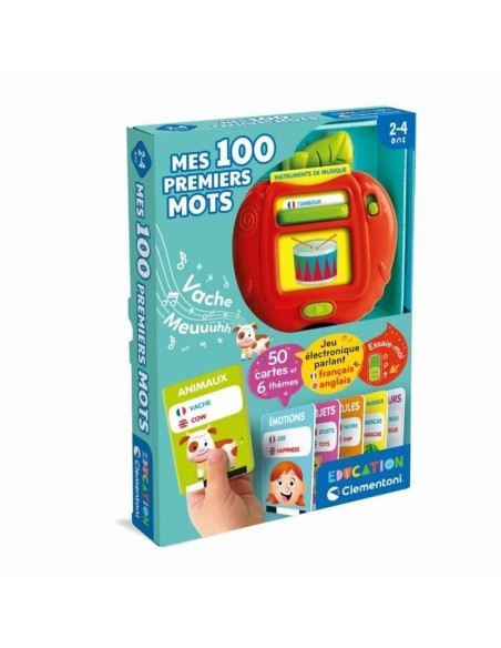 Educational Game Clementoni My first 100 words Bilingual