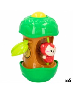 Interactive Toy for Babies Winfun Monkey 11,5 x 20,5 x 11,5 cm (6 Units)