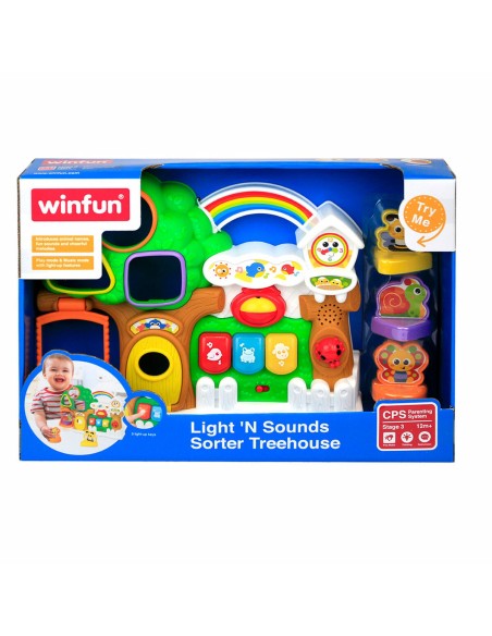 Interactive Toy for Babies Winfun House 32 x 24,5 x 7 cm (6 Units)