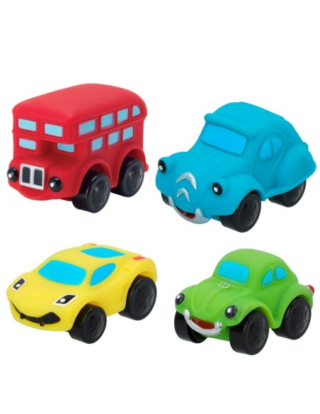 Set of cars Motor Town 4 Pieces 7,5 x 4,5 x 5 cm (6 Units)