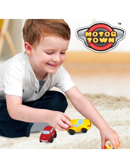 Set of cars Motor Town 4 Pieces 7,5 x 4,5 x 5 cm (6 Units)