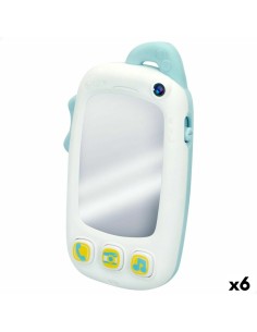 Toy telephone Winfun White 9 x 15,5 x 3,8 cm (6 Units)