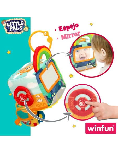 Cot Mobile Winfun Cloth Plastic 11,5 x 11,5 x 11,5 cm (6 Units)