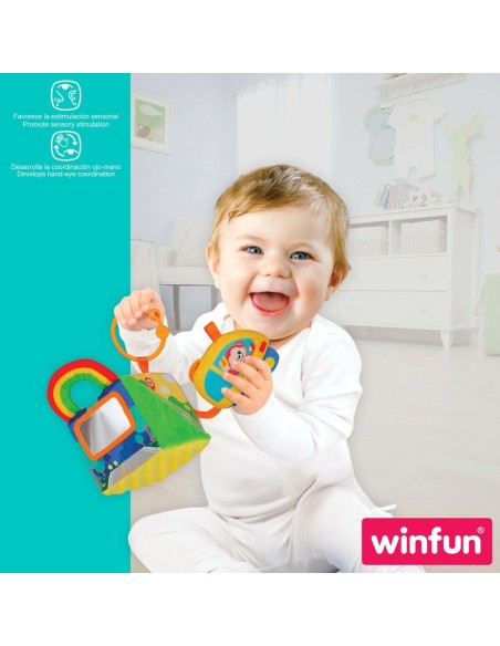 Cot Mobile Winfun Cloth Plastic 11,5 x 11,5 x 11,5 cm (6 Units)