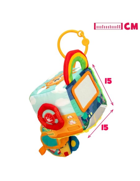 Cot Mobile Winfun Cloth Plastic 11,5 x 11,5 x 11,5 cm (6 Units)