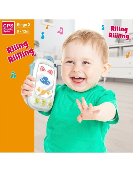 Toy telephone Winfun White 9 x 15,5 x 3,8 cm (6 Units)