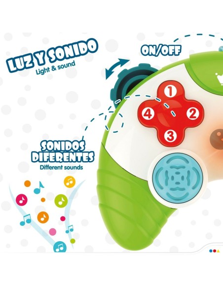 Toy controller Colorbaby Green 15 x 5,5 x 12 cm (6 Units)
