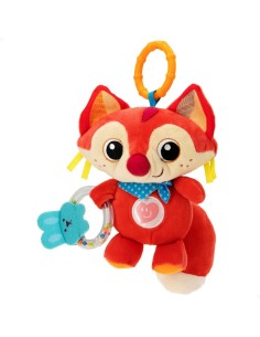 Rattle Cuddly Toy Winfun Fox 13,5 x 26,5 x 7,5 cm (6 Units) 2