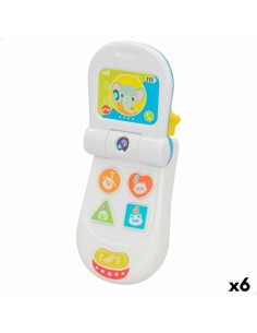 Toy telephone Winfun 7 x 13,5 x 4,1 cm (6 Units)