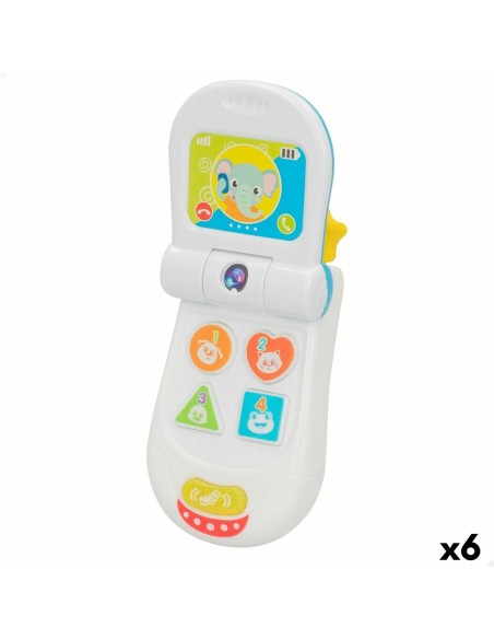 Toy telephone Winfun 7 x 13,5 x 4,1 cm (6 Units)