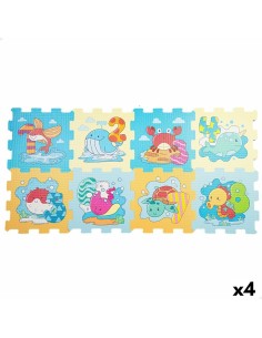 Play mat Colorbaby Navy EVA 8 Pieces (4 Units)