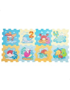 Play mat Colorbaby Navy EVA 8 Pieces (4 Units) 2