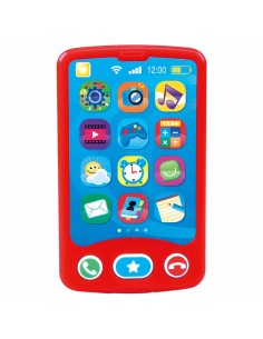 Toy telephone PlayGo Red 6,8 x 11,5 x 1,5 cm (6 Units) 2