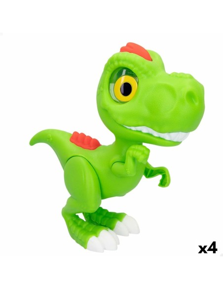 Jointed Figure Funville Dinosaur 23 x 21 x 8 cm 23 x 21,5 x 8,5 cm (4 Units)