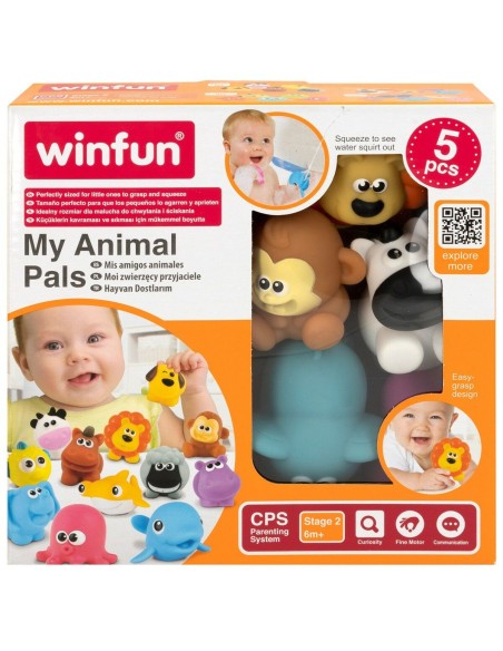 Set of Farm Animals Winfun 7 x 6,5 x 4 cm (12 Units)