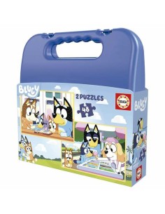 2-Puzzle Set Educa Bluey 48 Pieces