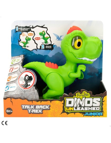 Jointed Figure Funville Dinosaur 23 x 21 x 8 cm 23 x 21,5 x 8,5 cm (4 Units)