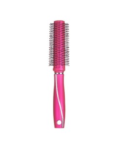 Round Brush Berilo 354 Fuchsia Silicone Plastic (12 Units) 2