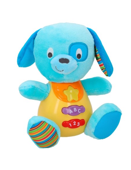 Soft toy with sounds Winfun Dog 15,5 x 16,5 x 11,5 cm (6 Units)