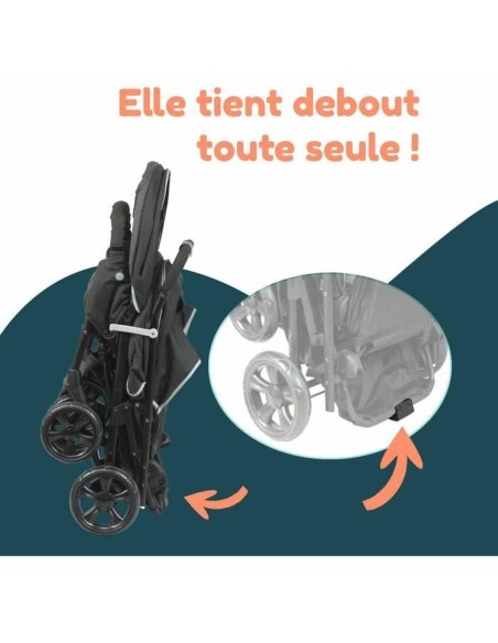 Baby's Pushchair Bambisol Black