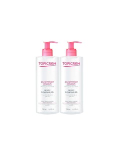 Cleansing Gel Topicrem Dúo 2 x 500 ml 2 Units
