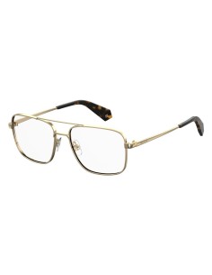 Unisex' Spectacle frame Polaroid PLD-D359-G-J5G Gold ø 57 mm